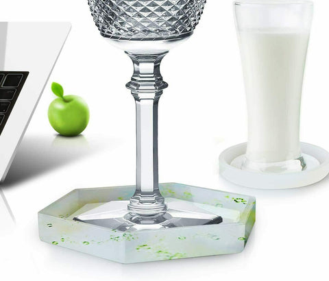 3X Multi Silicone Mold Coaster Making DIY Polymer Clay Resin Casting Craft Mould