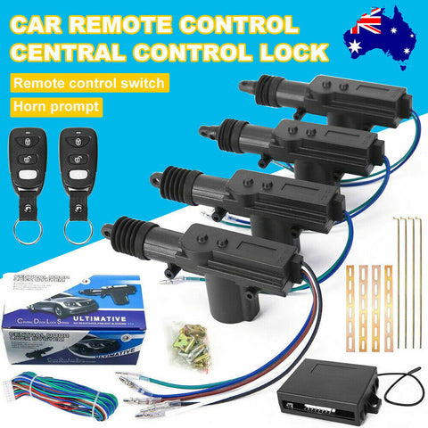 Remote Auto Car Control Keyless Entry Central Door Lock Locks Locking Kit System