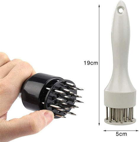Kitchen Meat Tenderizer Steak Hammer Pin Beef Stainless Steel Needles Cook Tool