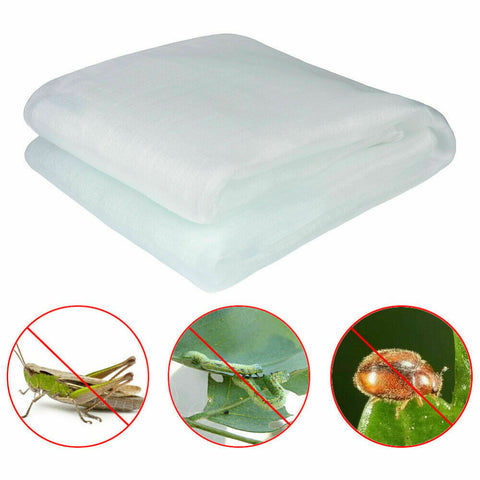 Garden Netting Crop Plant Protect Mesh 6/10M Bird Net Insect Less Than 5mm x 5mm