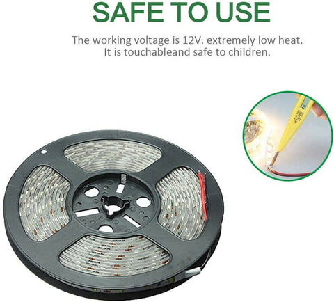 5m Flexible SMD 300LED Strip Lights 12V