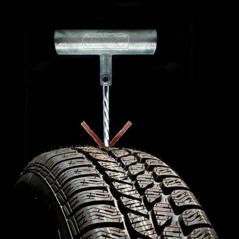 52PCS Tyre Puncture Repair Recovery Kit Offroad Heavy Duty 4WD Tool Plugs Tube