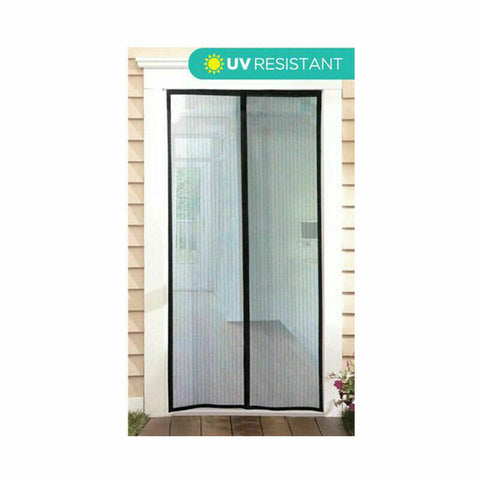 Instant Mesh Screen Door Magnetic Bug Mosquito Fly Pet Patio Net Hands Free
