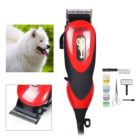 Pro Electric Pet Clipper Kit Animal Hair Trimmer Grooming