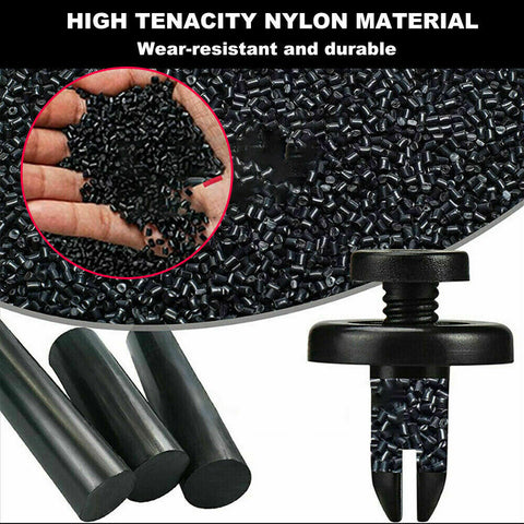Car Plastic Clips Bumper Fender Trim Mixed Rivet Door Panel Fasteners 550Pcs Kit