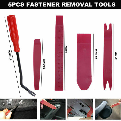 Car Plastic Clips Bumper Fender Trim Mixed Rivet Door Panel Fasteners 550Pcs Kit