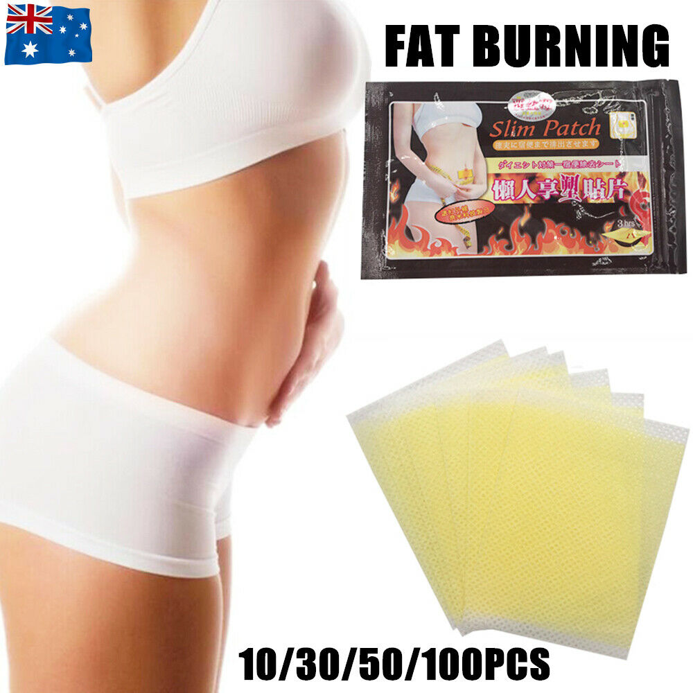 SLIMMING PATCHES BODY SLIM BURN FAT BELLY DETOX WEIGHT LOSS DIET PADS