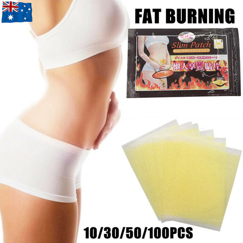 SLIMMING PATCHES BODY SLIM BURN FAT BELLY DETOX WEIGHT LOSS DIET PADS