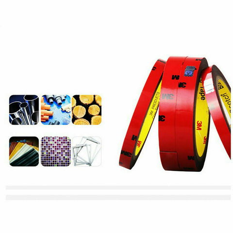 3M Double Sided Sticky Strong Permanent Versatile Roll Tape Heat Resistant