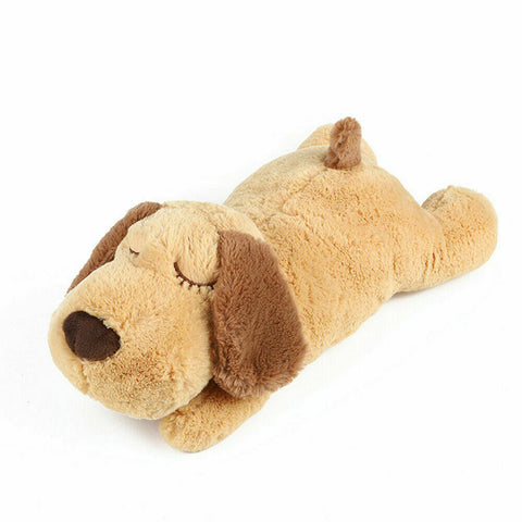 Anxiety Behavioral Aid Puppy Cat Toy Heartbeat Soft Plush Sleeping Buddy Pet Dog