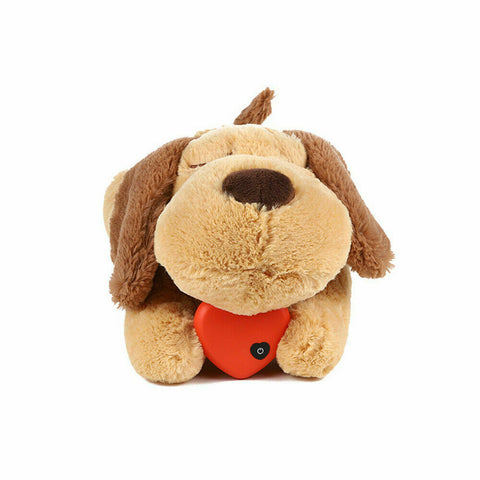 Anxiety Behavioral Aid Puppy Cat Toy Heartbeat Soft Plush Sleeping Buddy Pet Dog