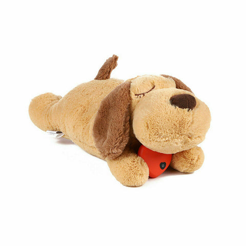 Anxiety Behavioral Aid Puppy Cat Toy Heartbeat Soft Plush Sleeping Buddy Pet Dog