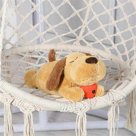 Anxiety Behavioral Aid Puppy Cat Toy Heartbeat Soft Plush Sleeping Buddy Pet Dog