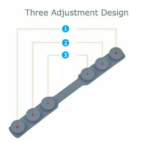 4x Face Mask Adjustable Ear Hook Strap Extension Ear Saver Fixing Clip Buckle