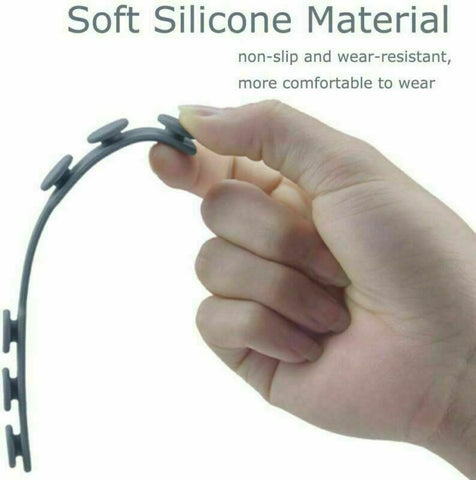 4x Face Mask Adjustable Ear Hook Strap Extension Ear Saver Fixing Clip Buckle