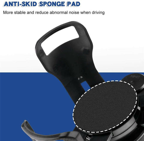 Adjustable 2in1 Car Seat Cup Holder Water Bottle Drink Coffee Cleanse Storage