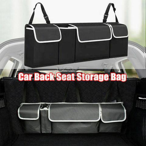Car Boot Organiser Large Storage Bag Pocket Back Seat Hanger Travel Hanging