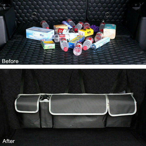 Car Boot Organiser Large Storage Bag Pocket Back Seat Hanger Travel Hanging
