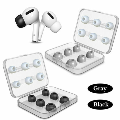 Box Replacement Memory Foam Silicone Earbuds Ear Tips For AirPods Pro Earphone