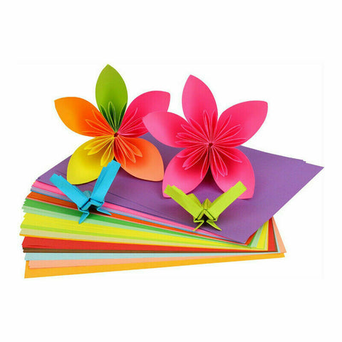50 Sheets 70gsm A4 Coloured Paper DIY Craft Paper Making Cardstock Premium