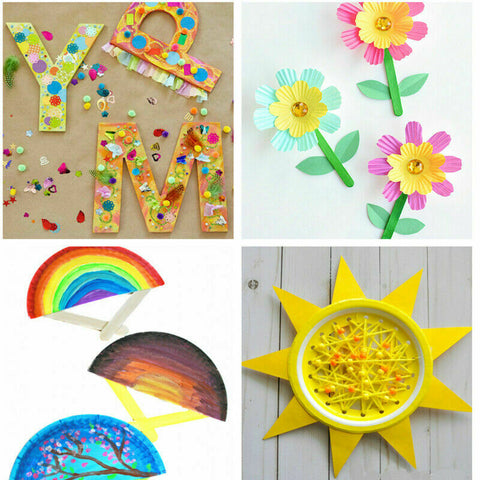 50 Sheets 70gsm A4 Coloured Paper DIY Craft Paper Making Cardstock Premium