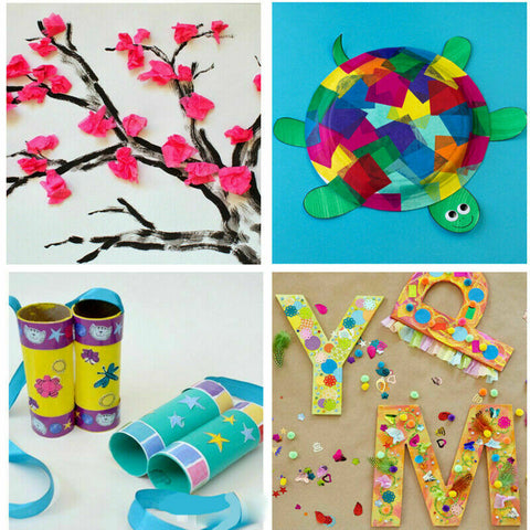 50 Sheets 70gsm A4 Coloured Paper DIY Craft Paper Making Cardstock Premium