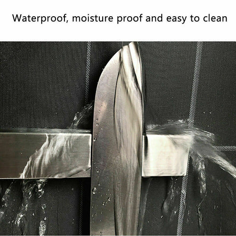 31/41/51cm Stainless Steel Magnetic Rack Knives Knife Holder Tool Shelf Magnet