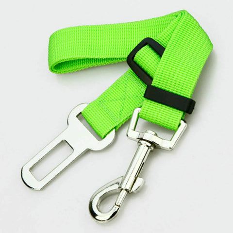 Adjustable Pet Dog Safety Car Vehicle Seat Belt Harness Lead Pet Seatbelt Nylon