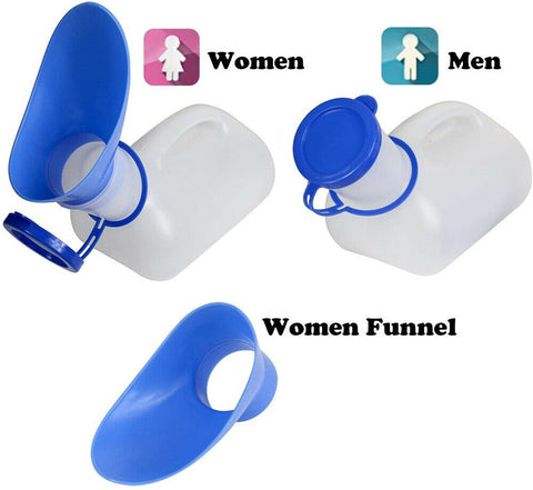 Male Female Urine Portable Pee Bottle Camping Outdoor Travel Urinal Car Toilet