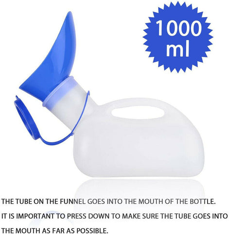 Male Female Urine Portable Pee Bottle Camping Outdoor Travel Urinal Car Toilet