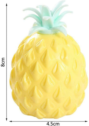 3D Soft Pineapple Anxiety Stress Relief Ball Fidget Sensory Squishy Toy Gift
