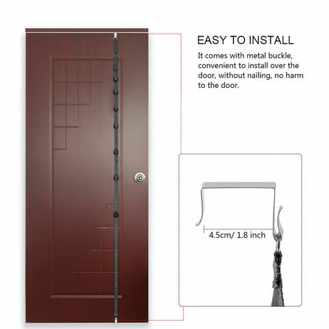 Baseball Cap Rack 2PCS Hat Holder Rack Home Organizer Storage Door Closet Hanger