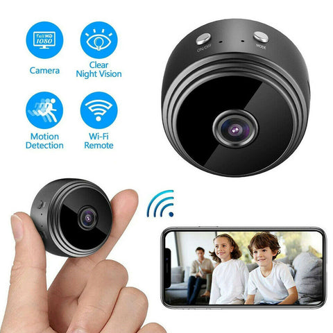 1080P HD Mini Wifi Wireless IP Hidden Spy Camera Security Cam Network Monito