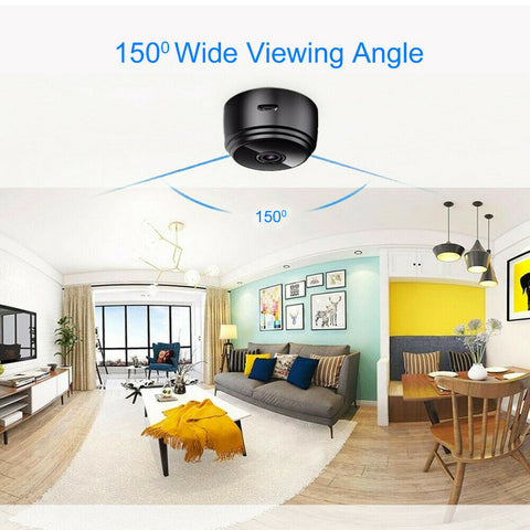 1080P HD Mini Wifi Wireless IP Hidden Spy Camera Security Cam Network Monito