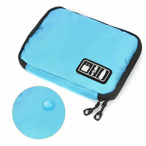 Electronic Accessories Storage Organizer Bag Case USB Cable Drive Card Travel