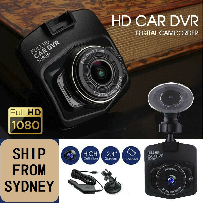Mini 1080P HD LCD Car Dash Camera Video DVR Cam Recorder Night Vision + G-sensor