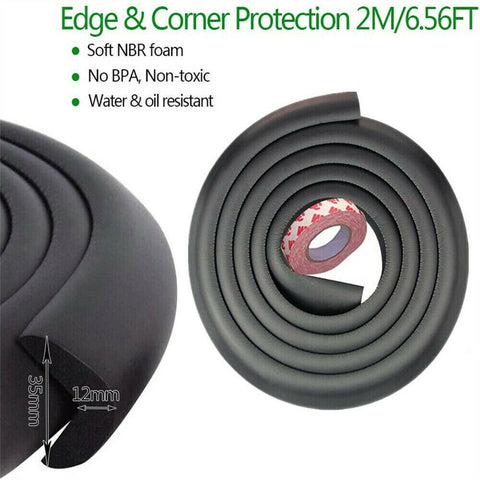 2M Desk Edge Soft Protectors Table Corner Cushion Baby Child Safety Foam Guard