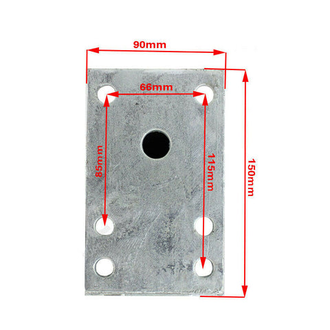 Spare Wheel Carrier Holder Camper Trailer Caravan Boat Ford Landcruiser Silver