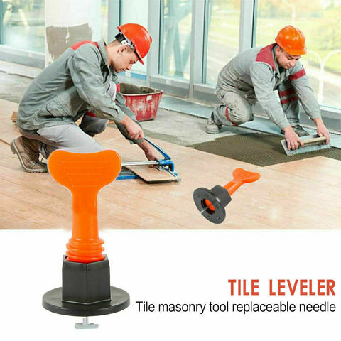 Tile Leveling System Clips Levelling Spacer Tiling Tool Floor Wall 50pcs + 2 Wrenches