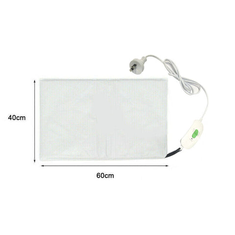 Pet Electric Heat Heated Heating Heater Pad Mat Blanket Bed Dog Cat Bunny 30W AU