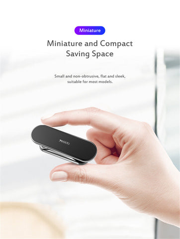 360° Rotate Universal Magnetic Car Mount Dash Phone Holder for iPhone Galaxy GPS