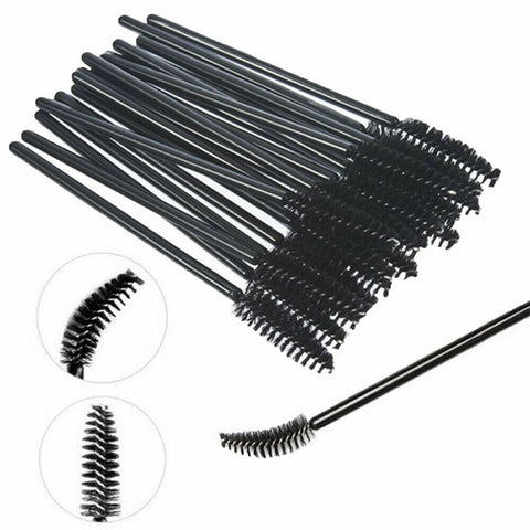 500pcs Disposable Mascara Wands Eyelash Brush Applicator