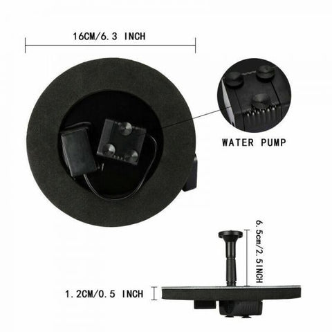 Solar Garden Fountain