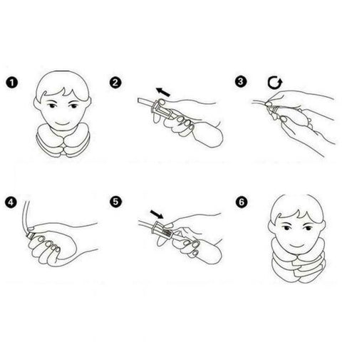 Air Inflatable Pump Neck Pillow