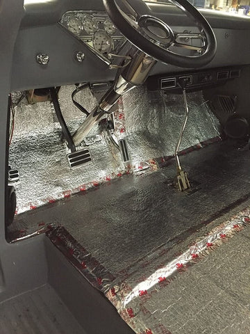 Car Heat Shield Insulation Thermal Sound Deadening Mat Foam Mat Noise Proofing