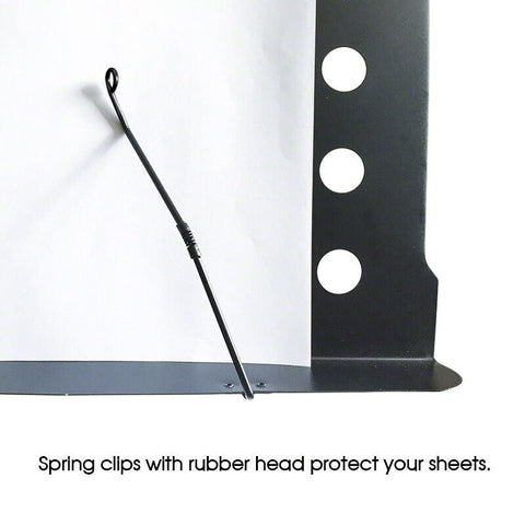 Heavy Duty Large Metal Adjustable Music Conductor Folding Music Sheet Stand AU