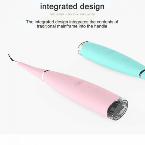 Electric Dental Scaler Tartar Calculus Plaque Remover Tooth Stains Cleaner Tool USB Powered