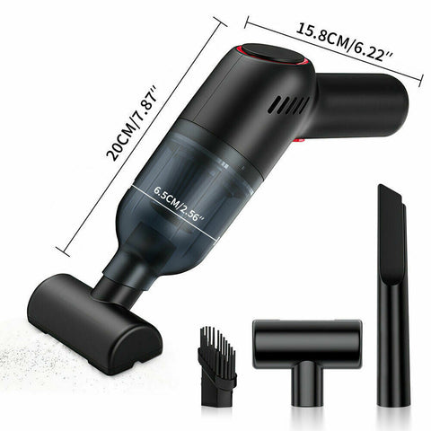 Car Handheld Vacuum Cleaner Cordless Wet Dry Portable Mini Home Duster 8000Pa