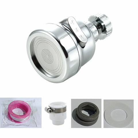 Moveable 360° Faucet Kitchen Water Saving Tap Head Filter Spray Extender Aerator