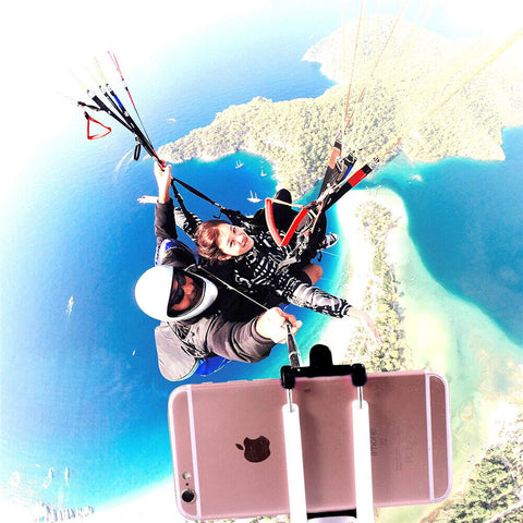 Unipod Selfie Stick Handheld Tripod Bluetooth Shutter Remote For Phone Universal